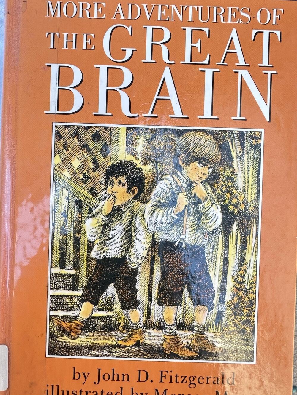 MORE ADVENTURES OF THE GREAT BRAIN HCDJ 1st Ed 10th Print John D Fitzgerald RARE